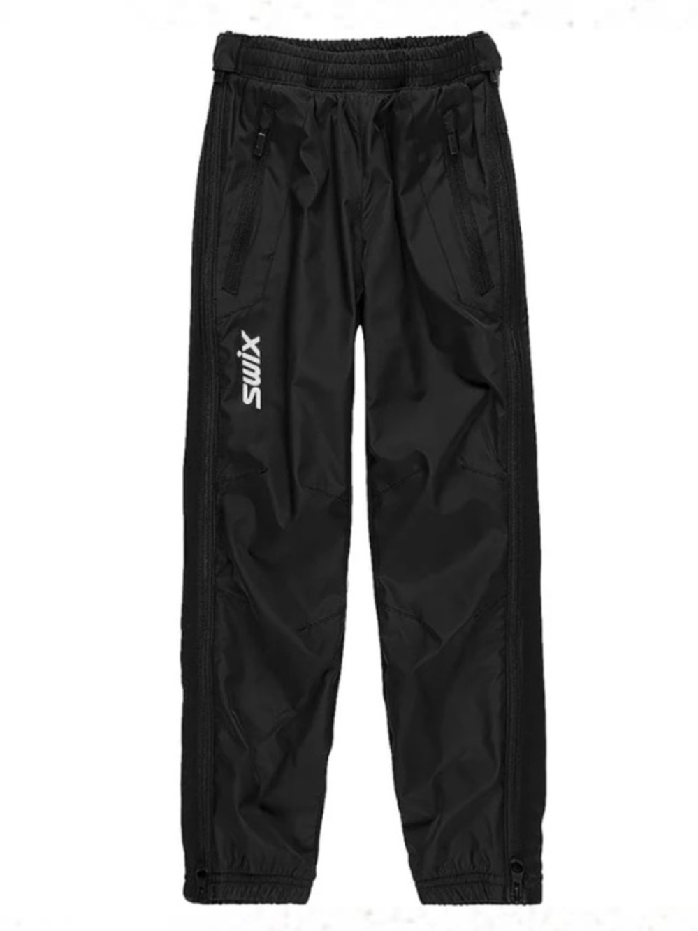 Swix Universal X Black Junior Pants with Red Drawcord Accent NWT